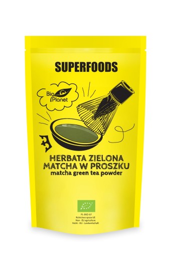 MATCHA BIO ZELENÝ ČAJ 100 g - BIO PLANÉTA