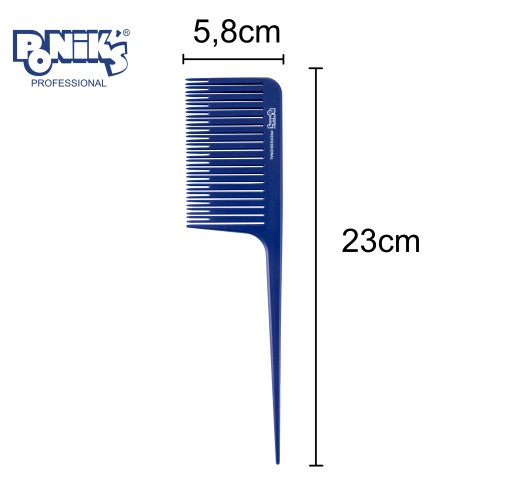 Široký kadernícky hrebeň pre 3D balayage melír