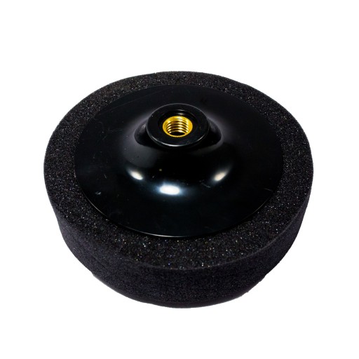 LEŠTIACA HUBKA + KOTÚČ 150 mm M14 ČIERNA mäkká