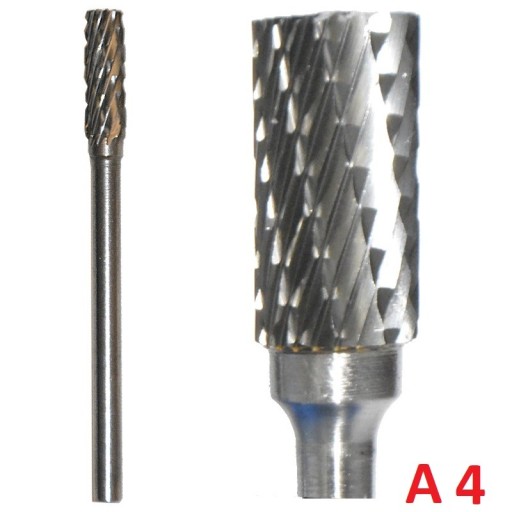FRÉZA OTOČNÝ PILNÍK X TYP A 4 x 13 stopka 3 VHM