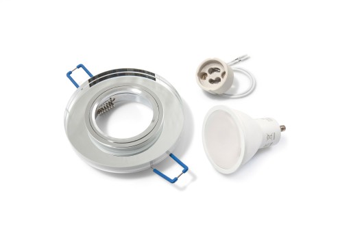 HALOGÉNOVÉ SKLENENÉ SVIETIDLÁ + LED 1,5W + GU10 SET