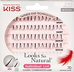 Kiss trsy umelých mihalníc KRÁTKE STREDNE DLHÉ x70