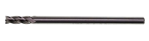 NFPa stopková fréza fi 3 mm HSSCo kobalt DIN 844 ch3