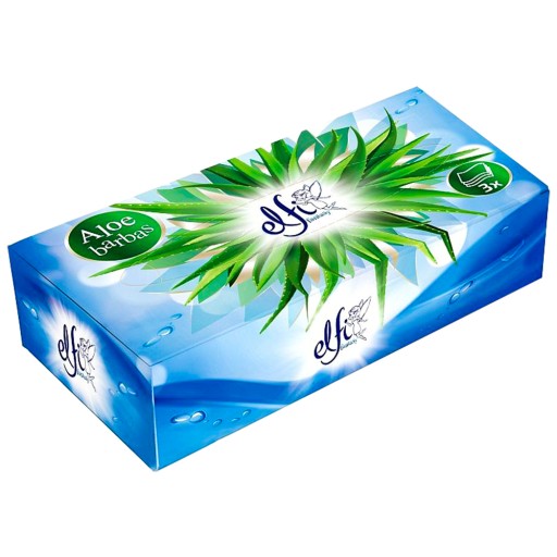 Tkanivá z aloe Elfi, 3 vrstvy