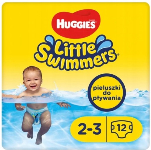 Huggies Swimmers Plienky 3-8 Kg 12 ks.