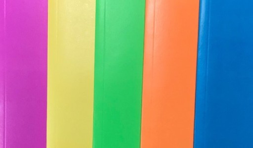 A4 FLUO VYSIELANIE S GUMA 300GSM KANCELÁRSKE PRODUKTY JASNÉ FARBY