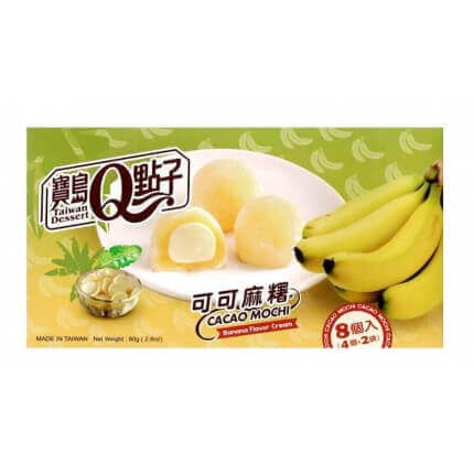 Mochi Cacao Banana Taiwan dezert 80g