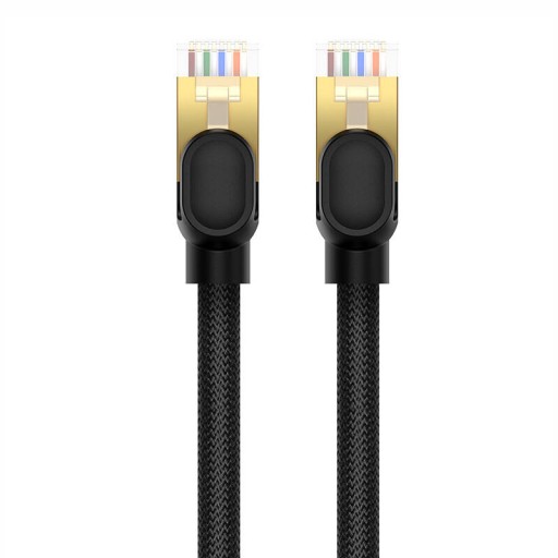 RÝCHLY SIEŤOVÝ KÁBEL RJ45 cat.8 40 Gbps SILNÝ INTERNETOVÝ KÁBEL 0,5 m