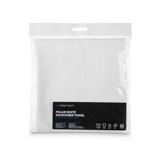 FX Protect POLAR WHITE Mikrovláknová 40x40 bezšvová utierka z mikrovlákna