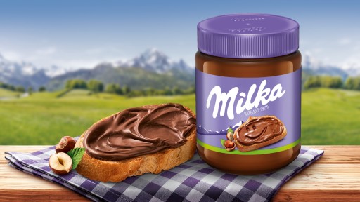 Milka Spread čokoládový orieškový krém 350g