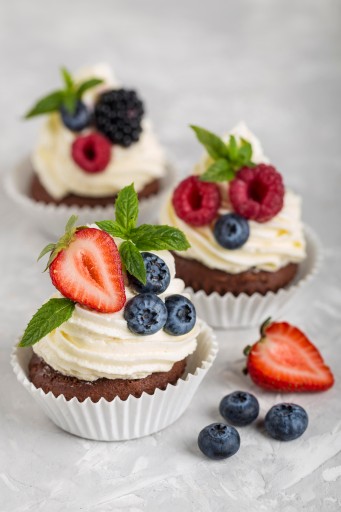 Papierové košíčky na pečenie cupcakes, BIELY, priemer 5 cm, 200 ks.