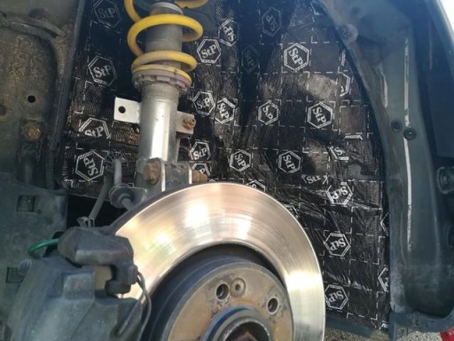 StP ZVUKOVÁ PODLOŽKA, ZVUKOVÁ OZVUKA MOTOROVEJ PODLAHY, butyl, pre dvere s lepidlom
