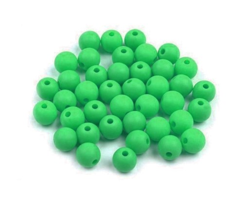 Navliekacie korálky 8mm 16g zelené