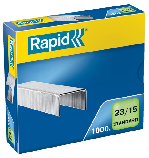 ŠTANDARDNÉ ZOŠÍVAČKY RAPID 23/15 1000 KS