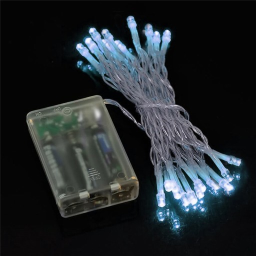 40 LED SVIETIDIEL, OZDOBNÉ VIANOČNÉ STROMČEKY ICILS, DRÔT