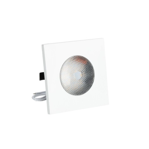 Zápustné LED svietidlo SINGLE SQUARE WHITE