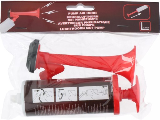 Trúbka ventilátora na stlačený vzduch s pumpičkou, 32 cm