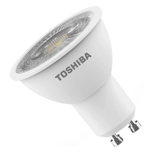 LED halogénová žiarovka GU10 4W = 50W 345lm 4000K Neutrálny reflektor TOSHIBA
