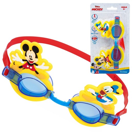 DETSKÉ PLAVECKÉ OKULIARE BESTWAY 9102S MICKEY MOUSE 3+