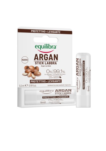 Equilibra, Arganový balzam na pery, 5,5 ml