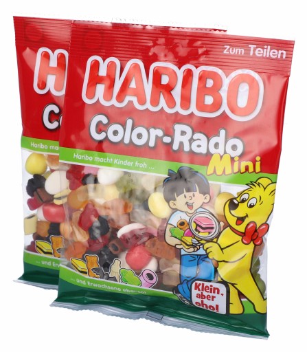Želé fazuľky HARIBO Color-Rado MINI MIX príchutí