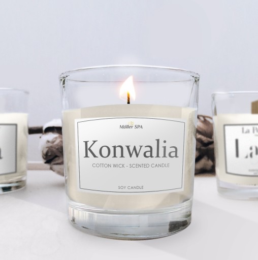 Möller SPA LILY OF THE VALLEY - SÓJOVÁ PRÍRODNÁ SVIEČKA VONNÁ SVIEČKA