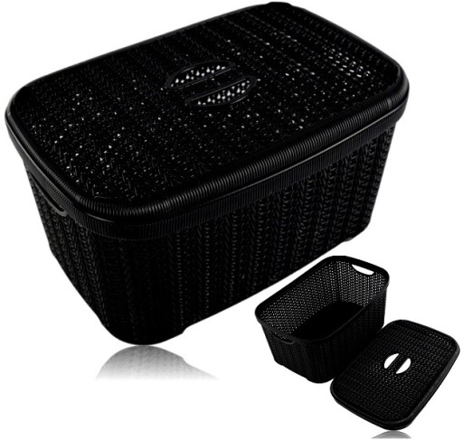 PREHRANÝ KONTAJNER KOŠÍK BOX 6L ČIERNA