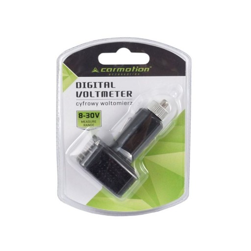 Digitálny 12/24V voltmeter s LED displejom