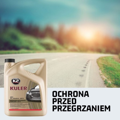 K2 KULER RED -35C READY KVAPALINA RADIÁTOROV 1L