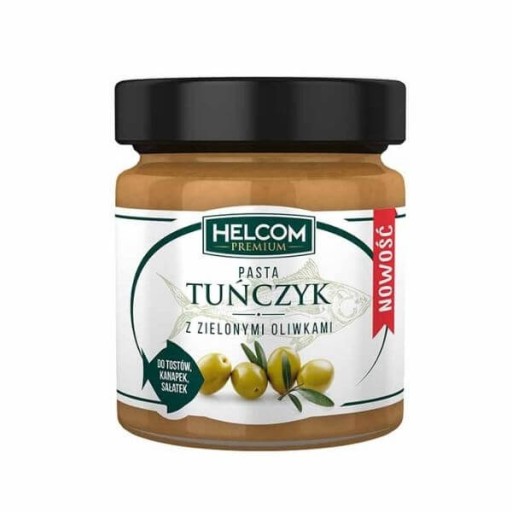 Helcom Premium tuniaková pasta s olivami 225ml