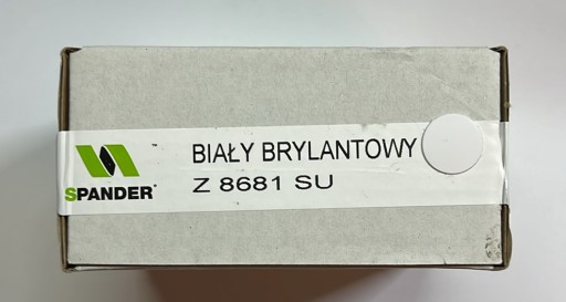 Kronospan K - 8681 SU Nábytková zátka Brilliant White