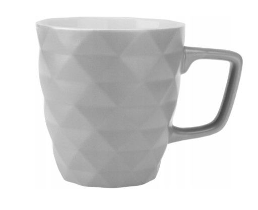 Porcelánový hrnček na kávu s uškom a uzáverom ORIGAMI 370 ml MIX