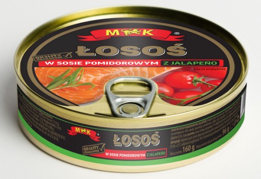 LOSOS V RAJKOVEJ OMÁČKE S JALAPENOM 160G MK
