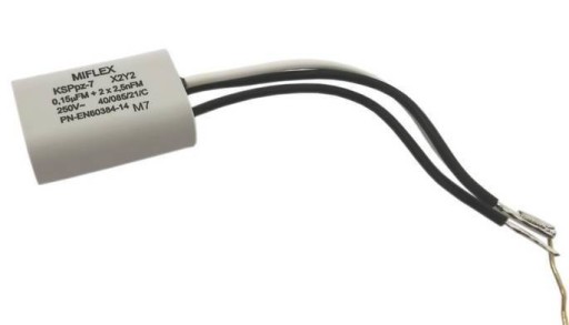Odrušovací kondenzátor 0,15uF 2,5nF 250V