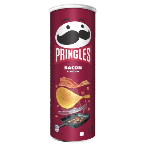 Pringles slaninkové lupienky 165 g