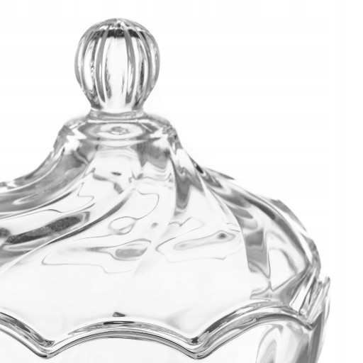 Sklenená cukornička 200 ml s pokrievkou