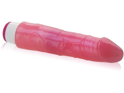 ORGASMICKÝ VIBRÁTOR FLEXIBILNÝ PENIS DILDO PLEASURE
