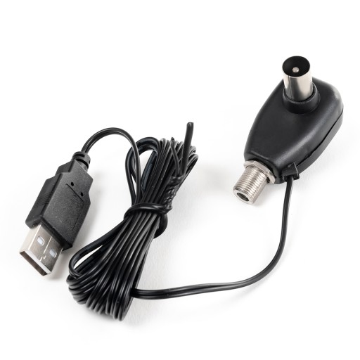 napájanie TV antény na USB 5V zástrčka F adaptér