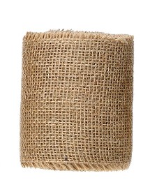 Jutová stuha, prírodná jutová stuha, 10 cm, 5 m
