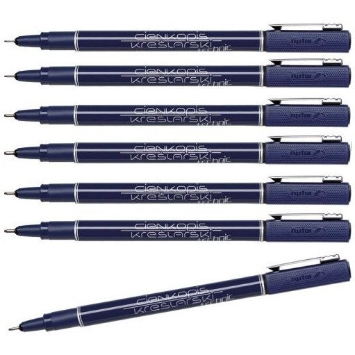 Rystor Technic 0,2 mm čierne kresliace pero