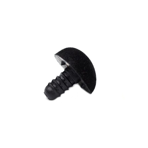 ČIERNY SEMIŠOVÝ MASKOT NOS 30 mm
