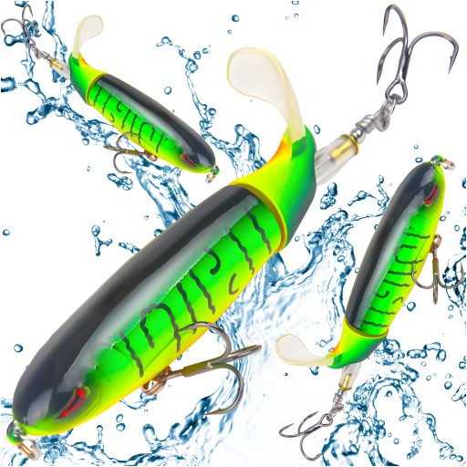 POPPER FLOPPER WOBLER LURE ŠŤUKA SUMEC ZANDER RYBOLOV 13g 10cm