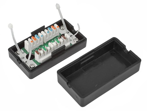 Kategória 5E UTP Connection Box LSA krútená dvojlinka