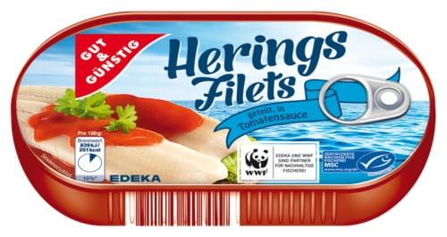 GG Double Herring Fillets paradajková omáčka 200g