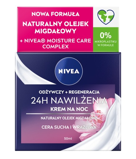 NIVEA hydratačný nočný krém na tvár 50ml