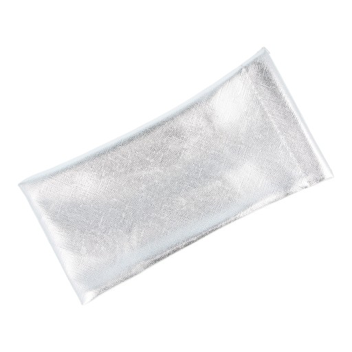MÄKKÉ METALICKÉ SMOOTH SILVER puzdro na okuliare
