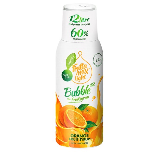 FRUTTAMAX SIRUP SVETLÁ POMARANČOVÁ DO SÝTU 12L