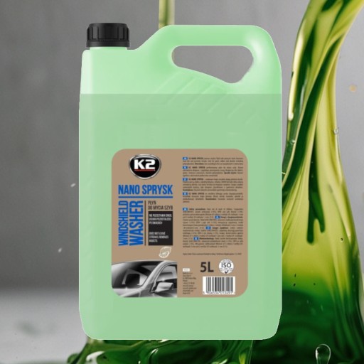 K2 Nano Spray letná kvapalina do ostrekovačov čelného skla 5L