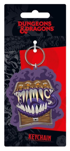 Dungeons and Dragons Mimic KEYRING