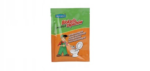 Blokovanie nepríjemných toaletných pachov 1 vrecúško Aquaphor